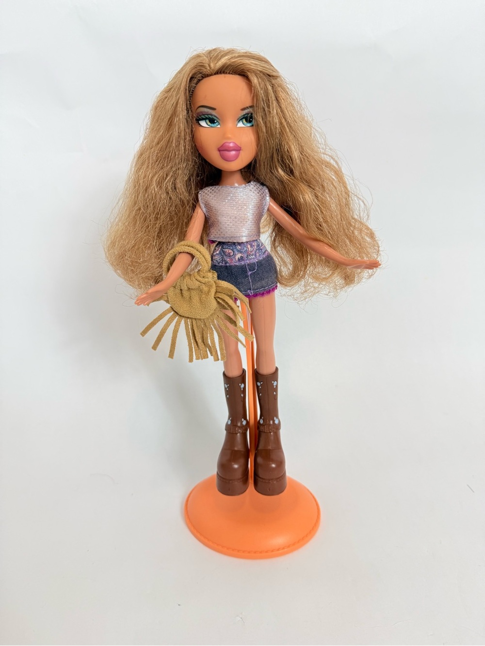 Bratz Hollywood Style Yasmin Doll Light Brown Hair Beauty Mark